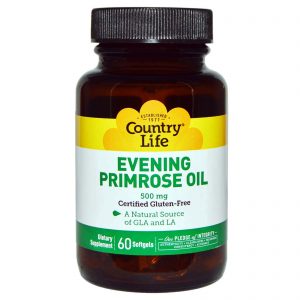 Comprar Country Life, Óleo de Prímula, 500 mg, 60 cápsulas softgel