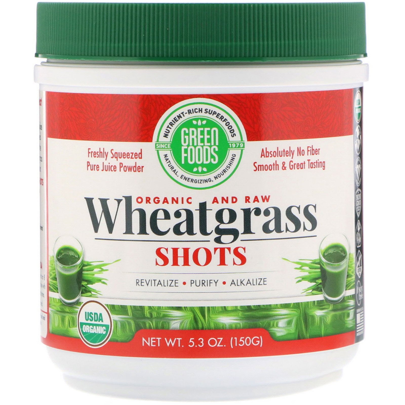 Comprar Green Foods , Orgânico & Doses de Trigo Cru, 5,3 oz (150 g)