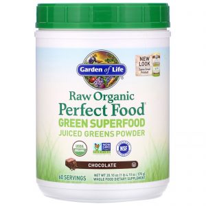 Comprar Garden of Life, RAW Organic Perfect Food Green Super Food, Chocolate, 20.10 oz (570 g)