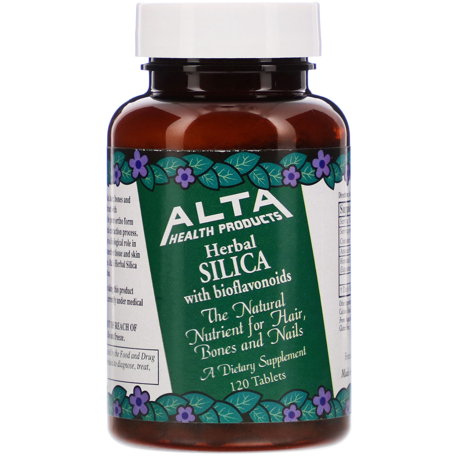 Comprar Alta Health, Herbáceo Sílica com Bioflavonoides, 120 Comprimidos