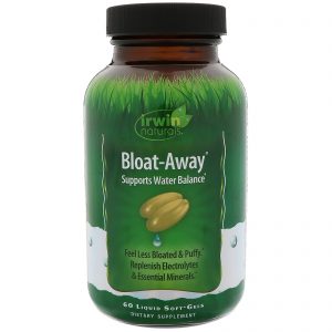 Comprar Irwin Naturals, Bloat-Away, 60 Cápsulas Gelatinosas Líquidas