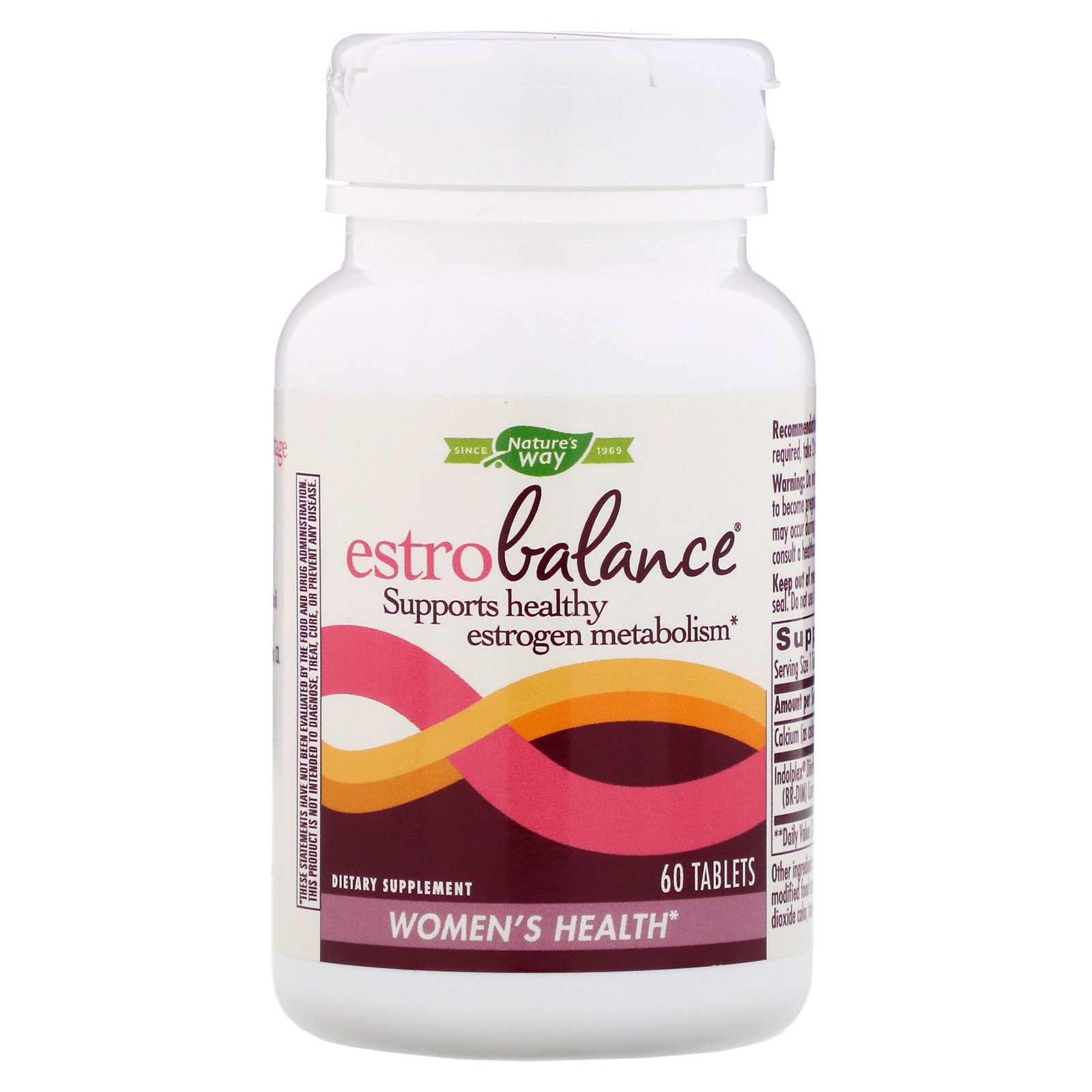 Comprar Nature's Way, EstroBalance com BR-DIM Absorvível, 60 Comprimidos - Imagem 3