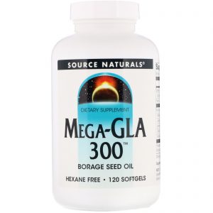 Comprar Source Naturals, Mega-GLA 300, 120 Cápsulas Gelatinosas