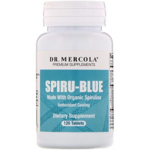 Comprar Dr. Mercola, Spiru-Blue, com revestimento antioxidante, 120 comprimidos