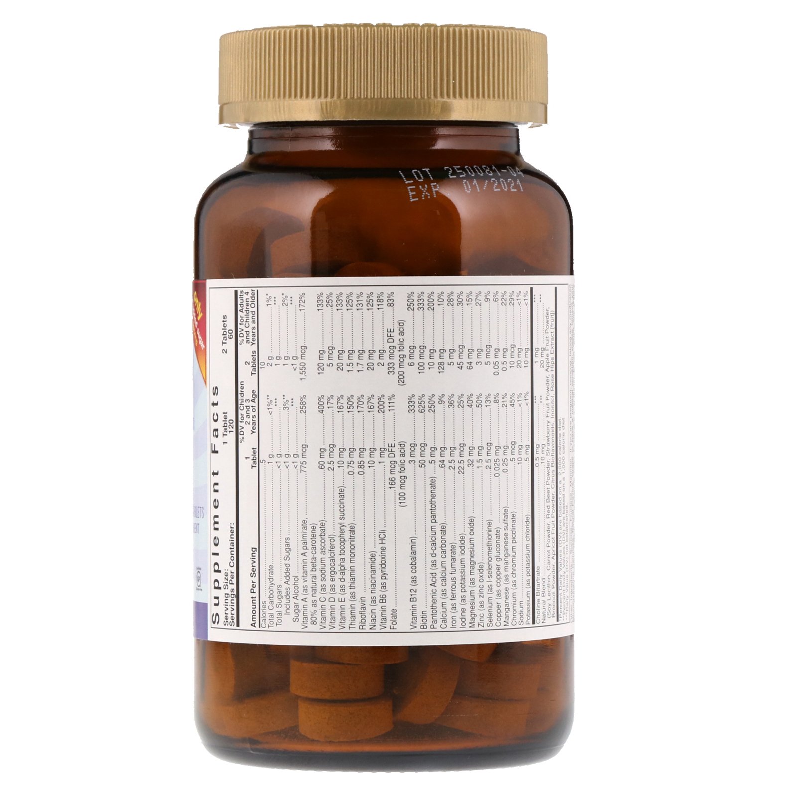 Comprar Solgar, Kangavites, Fórmula Infantil Completa de Multivitamínicos e Minerais, sabor Bouncin'Berry, 120 comprimidos mastigáveis - Imagem 2