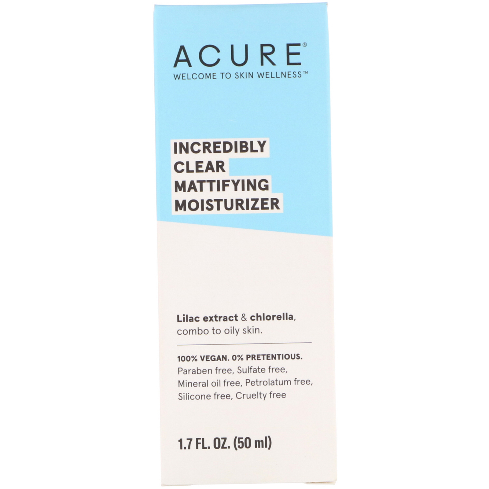 Comprar Acure, Incredibly Clear, Hidratante Matificante, 50 ml (1,7 fl oz) - Imagem 2