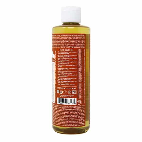 Comprar Dr Bronner Eucalyptus Pure Castela sabão Eucalpytus 16 fl oz - Imagem 4