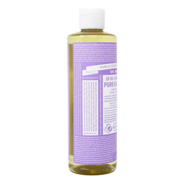 Comprar Dr Bronner Óleo de lavanda Pure Lavender Castela Soap 16 fl oz - Imagem 4