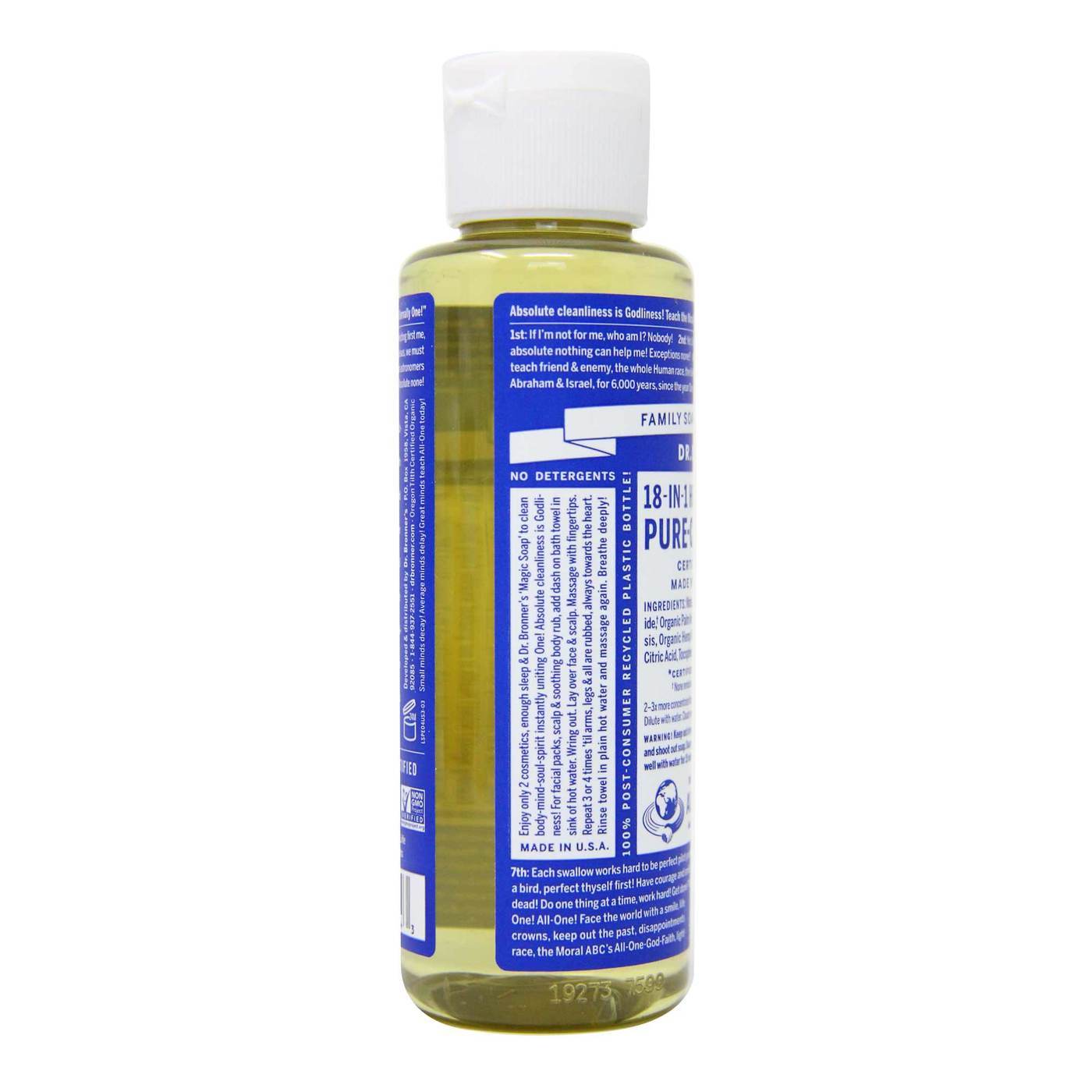 Comprar Dr Bronner Hortelã-pimenta Oil Pure Castela Soap Hortelã-pimenta 4 fl oz - Imagem 2