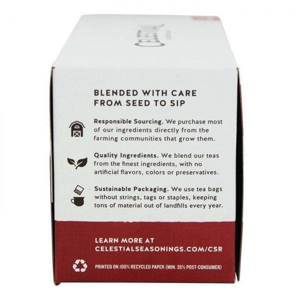 Comprar Maçã com Canela Celestial Seasonings 20 sacos - Imagem 4