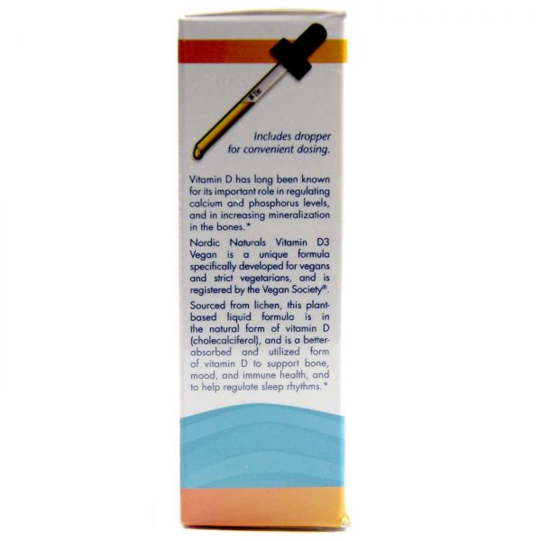 Comprar Nordic Naturals, Vitamina D3 Vegano - 30 ml - Imagem 4