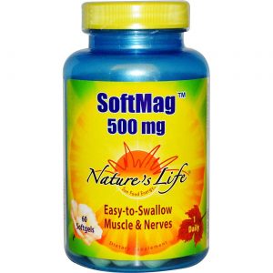 Comprar Nature's Life, SoftMag™ 500 mg - 60 Cápsulas