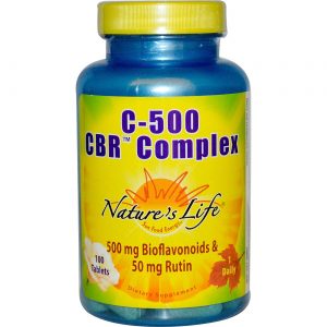 Comprar Nature's Life C-500 CBR Complexo 100 Tabletes