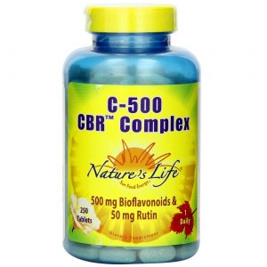 Comprar Nature's Life, Complexo C-500 CBR™ - 250 Tabletes