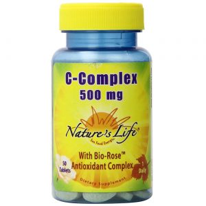Comprar Nature's Life C-Complexo 500 mg 50 Tabletes