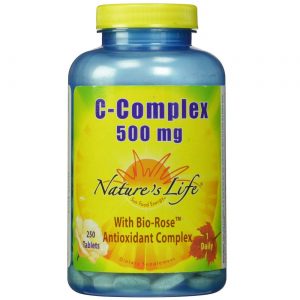 Comprar Nature's Life C-Complexo 500 mg 250 Tabletes