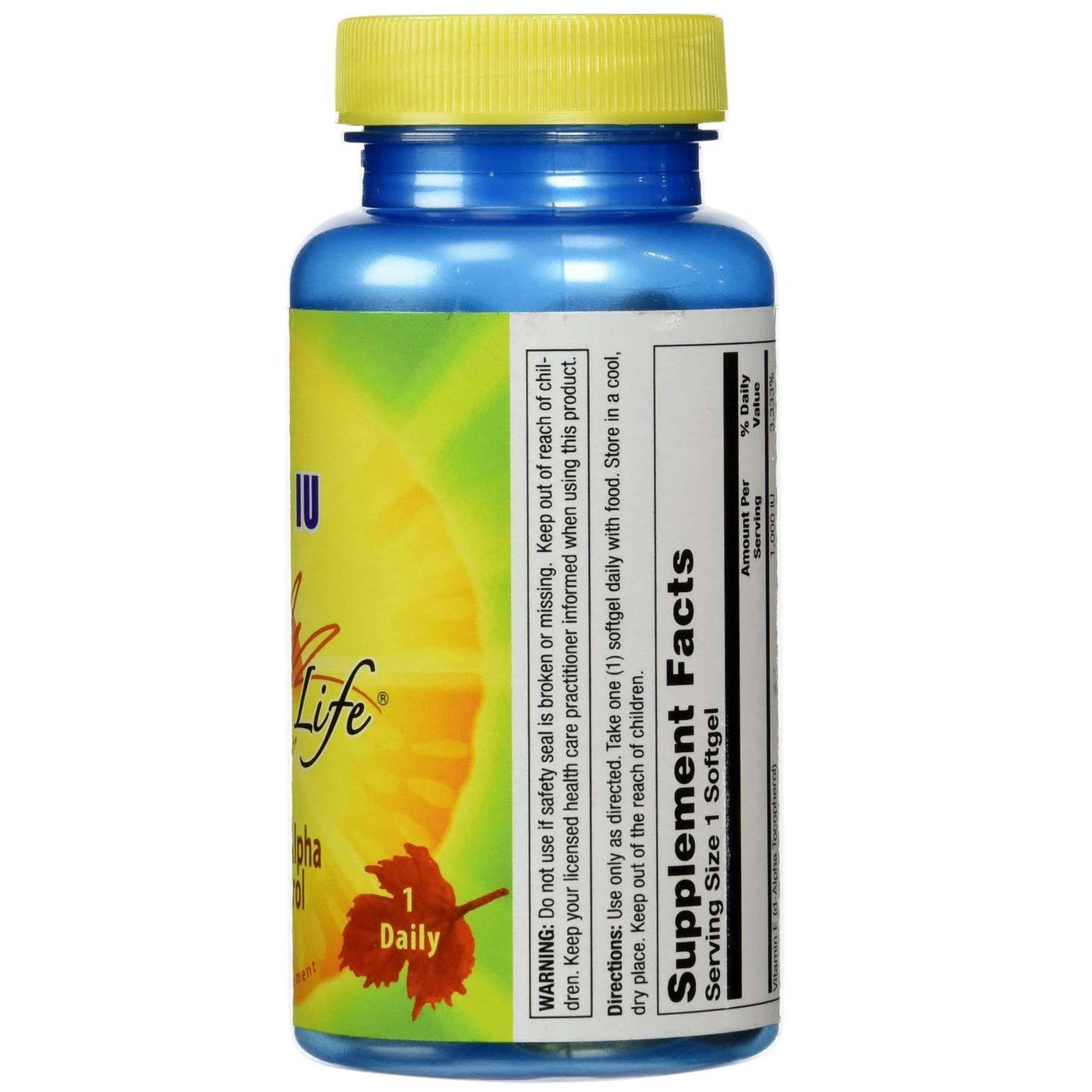 Comprar Nature's Life E 1.000 UI 50 Cápsulas - Imagem 2
