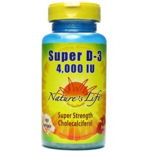 Comprar Nature's Life Super D-3 5000 IU 100 Cápsulas