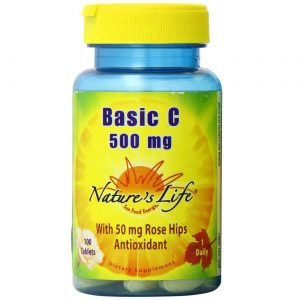 Comprar Nature's Life C Básico 500 mg 100 Tabletes