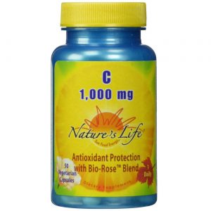 Comprar Nature's Life C 1000 mg 50 Cápsulas Vegetarianas
