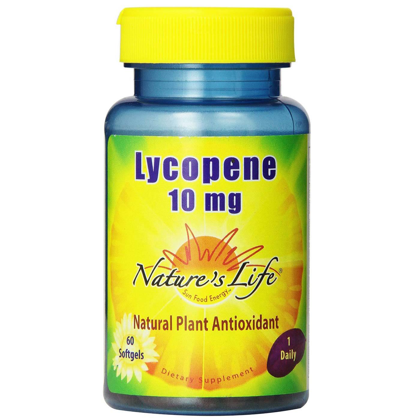 Comprar Nature's Life Licopeno 10 mg 60 Cápsulas
