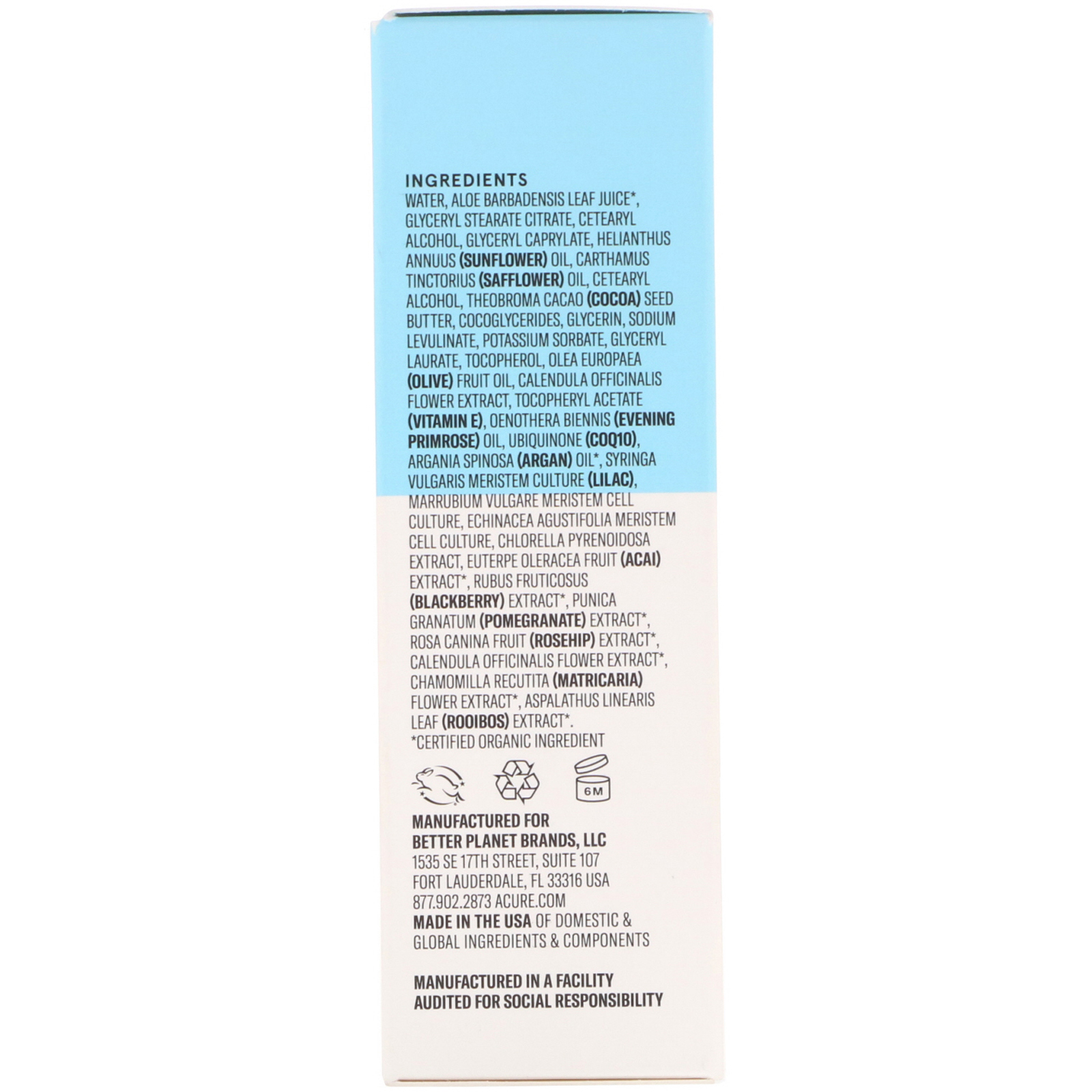 Comprar Acure, Incredibly Clear, Hidratante Matificante, 50 ml (1,7 fl oz) - Imagem 3