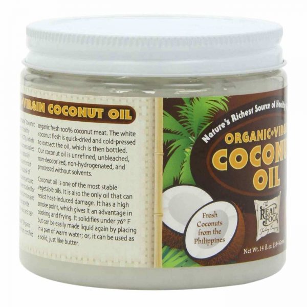 Comprar FunFresh Foods Óleo de coco virgem orgânico Natural 14 oz - Imagem 6