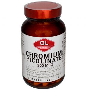 Comprar Olympian Labs Chromium Picolinate 100 Cápsulas Vegetarianas