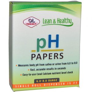 Comprar Olympian Labs, Tiras de pH - 1 rolo