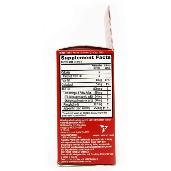 Comprar Schiff, MegaRed® - Ômega 3 de Óleo de Krill - 45 Cápsulas em Gel - Imagem 4