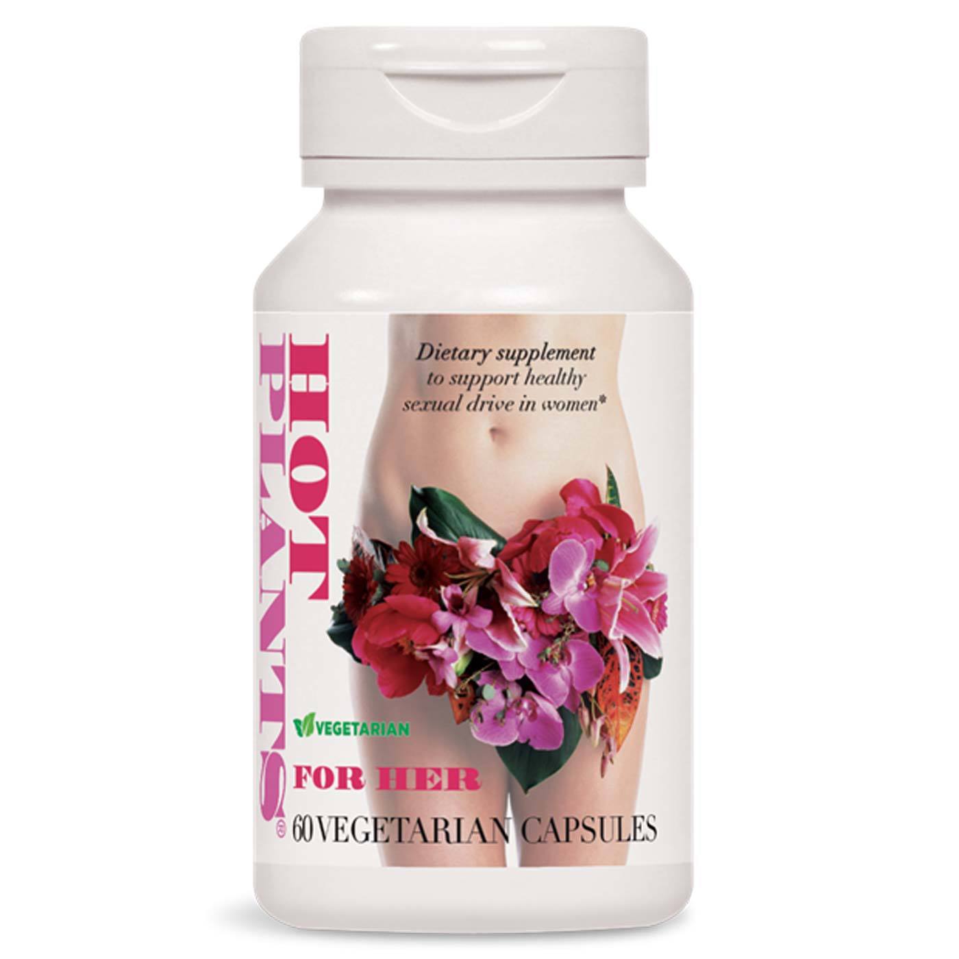 Comprar Enzymatic Therapy, Hot Plants® para Elas - 60 Cápsulas Vegetarianas