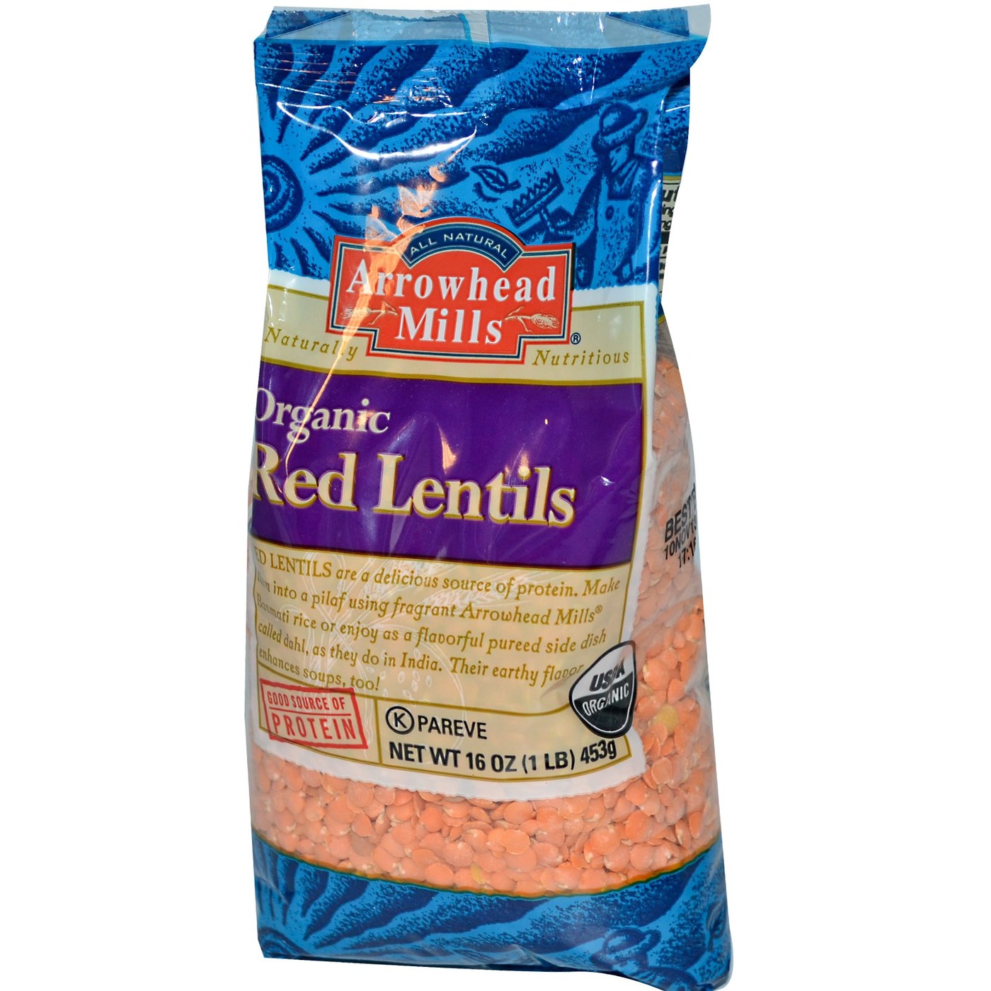 Comprar Arrowhead Mills, Lentilhas Vermelhas - 453 g (16 oz)