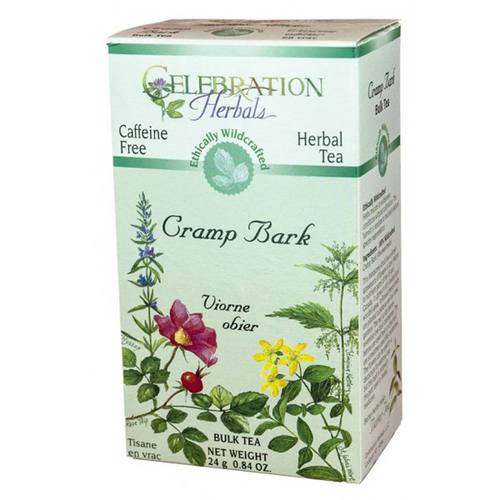 Comprar Celebration Herbals, Chá de Erva Cramp Bark - 30g