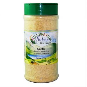 Comprar Celebration Herbals, Alho Granulado Orgânico - 270 g (3.5 oz)