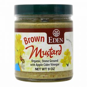 Comprar Eden Foods, Mostarda Marrom Orgânica - 280 g
