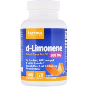Comprar Jarrow Formulas, d-Limonene, 500 mg, 120 Softgels