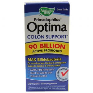 Comprar Nature's Way, Primadophilus Optima - Cólon Suporte - 30 Cápsulas