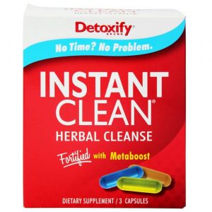 Comprar Detoxify, Instant Clean Herbal Cleanse with Metaboost - 3 Cápsulas