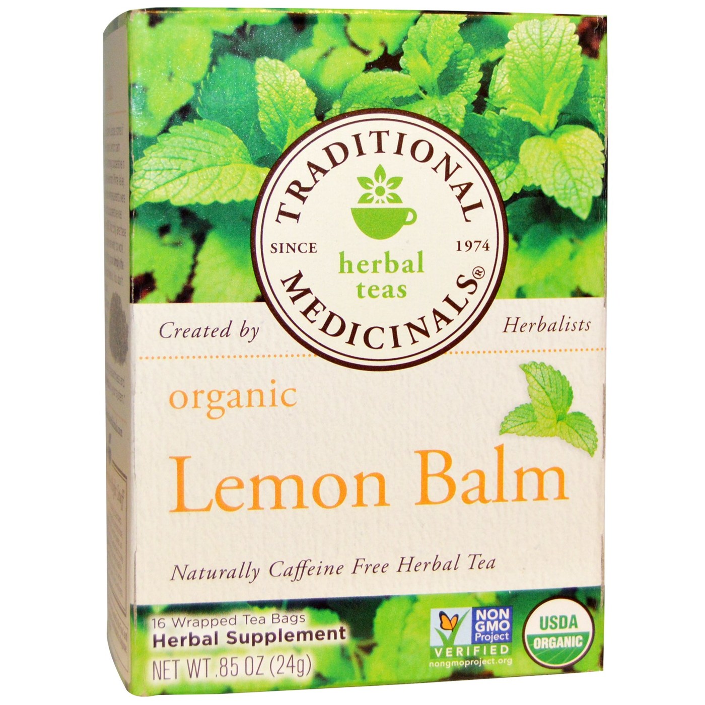 Comprar Traditional Medicinals, Chá Orgânico de Cidreira - 16 Saquinhos de Chá