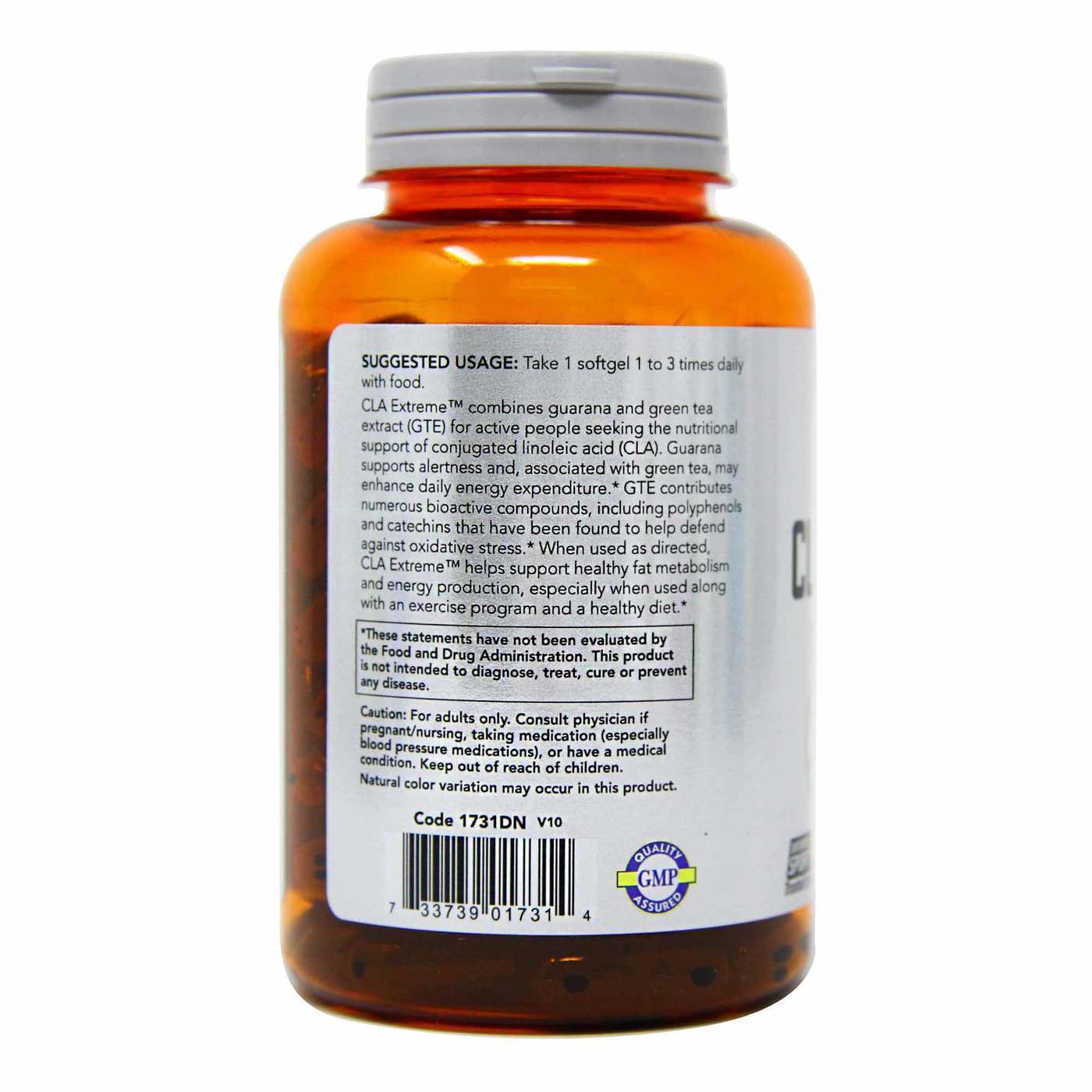 Comprar Now Foods, CLA Extreme - 90 Cápsulas em gel - Imagem 2