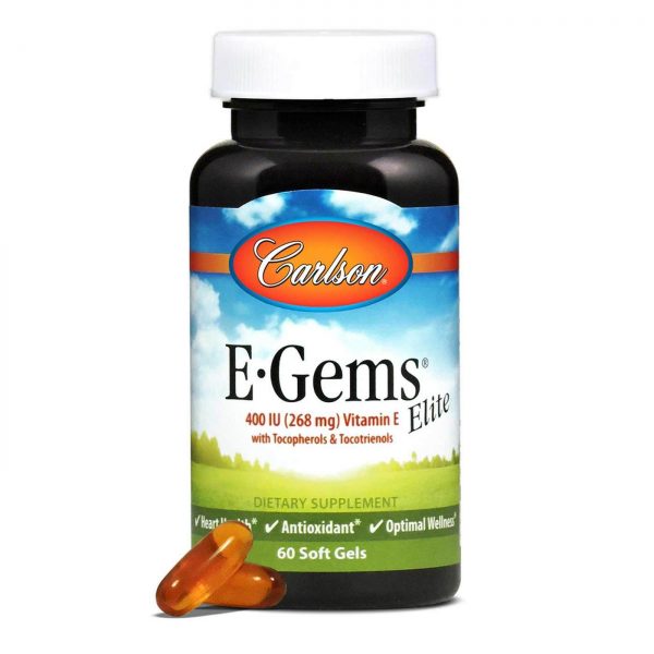 Comprar Carlson Labs, E-Gems® Elite - 60 Cápsulas - Imagem 5