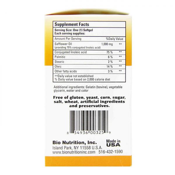 Comprar Bio Nutrition, Óleo de Cártamo 1000 mg - 90 Cápsulas - Imagem 4