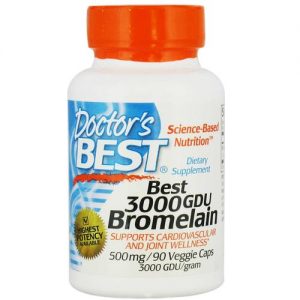 Comprar Doctor's Best, Bromelina 3000 GDU - 90 Cápsulas
