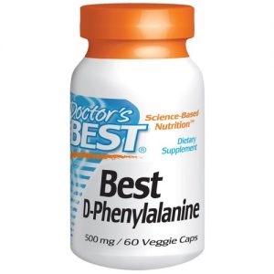 Comprar Doctor's Best, D-Fenilalanina - 60 Cápsulas Vegetarianas