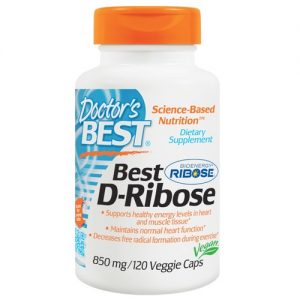 Comprar Doctor's Best, D-Ribose com BioEnergía Ribose - 120 Cápsulas Vegetarianas