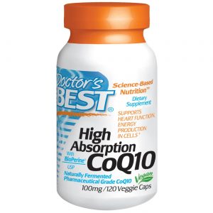 Comprar Doctor's Best, Alta absorção CoQ10 -100mg -120 Cápsulas