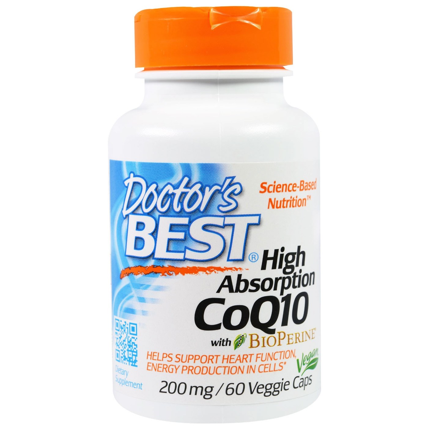 Comprar Doctor's Best, CoQ10 200mg Alta Absorção - 60 Cápsulas Vegetarianas