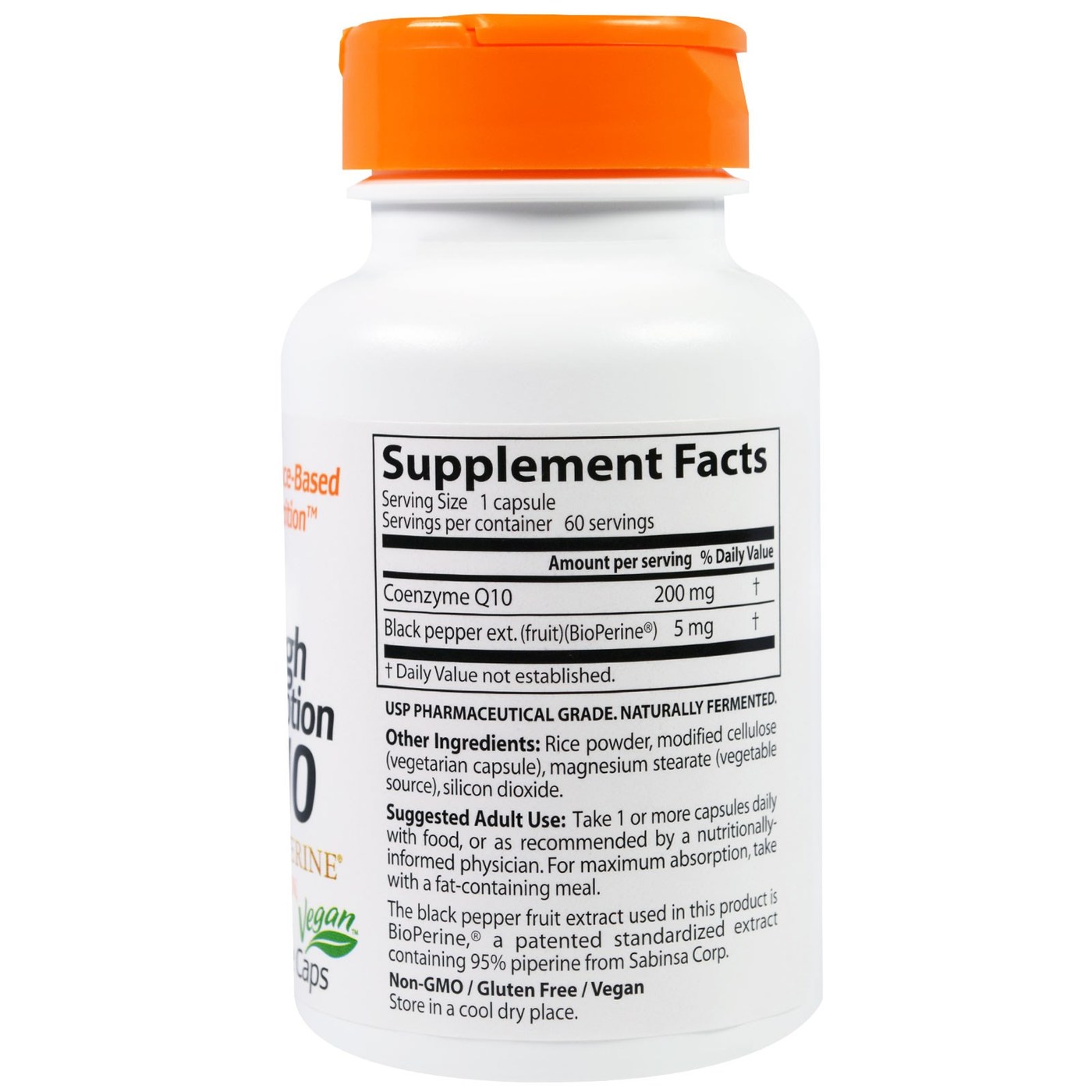 Comprar Doctor's Best, CoQ10 200mg Alta Absorção - 60 Cápsulas Vegetarianas - Imagem 2