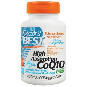 Comprar Doctor's Best, Alta absorção CoQ10 - 400mg - 60 Cápsulas