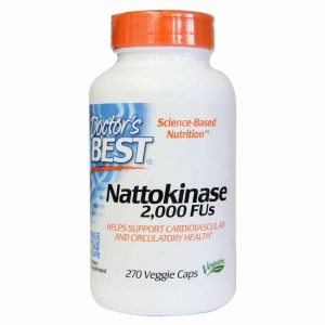 Comprar Nattokinase - Doctor's Best - 270 Cápsulas Vegetarianas